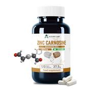 Alzuro Labs Zinc Carnosine 37.5 mg - 120 Vegan Capsules | High Strength Supplement | 3rd Party Lab Tested | Gluten & GMO Free