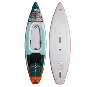 AM Aqua Marina Cascade All-Around - Tabla híbrida de SUP-Kayak de 11 pies 2 pulgadas