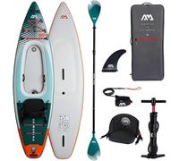 AM Aqua Marina Cascade All-Around - Tabla híbrida de SUP-Kayak de 11 pies 2 pulgadas