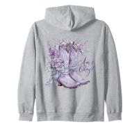 Am I Okay Boot Western Texas Cowgirl Coquette Bow Mujer Niña Sudadera con Capucha