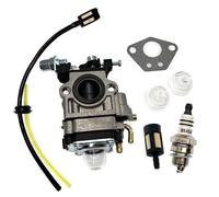 AM - Juego de carburador con bujía para desbrozadora Einhell BG-BC 43/1 AS 1,7 CV / 1,24 KW, BG -PT 3041