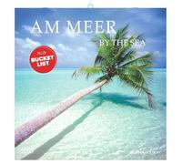 Am Meer 2027: Wandkalender 30x30 cm (30x60 cm geöffnet) mit Notizkalendarium, 12 Meeresmotiven und Bucket-List