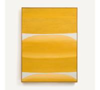 AM.PM Cuadro Pintado A Mano, Horiz. Talla talla única. Color Amarillo