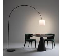 AM.PM Lámpara De Pie Arco, Opalina Y Mármol, Elita. Talla talla única. Color Blanco