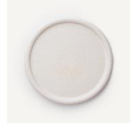 AM.PM Lote De 4 Platos Llanos, Gres Esmaltado Mate, Battica. Talla talla única. Color Crudo