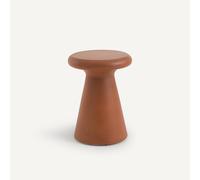 Am.pm Mesa auxiliar redonda de jardín, Glafor. Color Rojo