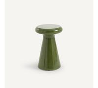 Am.pm Mesa auxiliar redonda de jardín, Glafor. Color Verde