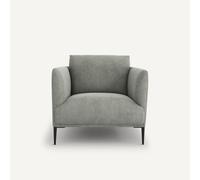 Am.pm Sillón de terciopelo stonewashed, Oscar E. Gallina. Talla 1 plaza. Color Verde
