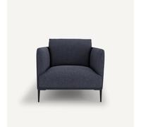 Am.pm Sillón jaspeado de rizo, Oscar E. Gallina. Talla 1 plaza. Color Azul