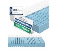 AM Qualitätsmatratzen Colchón 80x200 cm Premium de Espuma fría - Colchón de Espuma de 7 Zonas 80x200 firmeza Media - Made in Germany - Colchón con certificación Oeko Tex - 19 cm de Altura