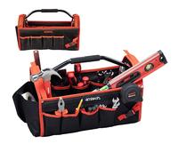Am-Tech Tool Caddy Bag - mango de aluminio, N0545