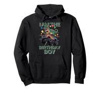 Am The Birthday Party Outfit Monster Truck Auntie Sudadera con Capucha