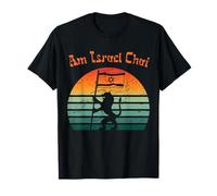 Am Yisrael Chai diseña León de Sión judaísmo israelita Camiseta
