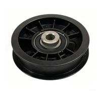 AM115459 Polea loca 50mm OD Rueda de rodamiento de acero para cortacésped Tractor cortacésped GT275 LX255 Sistema de transmisión por cable