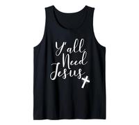Ama a Jesús Cristiano Todos Necesitan a Jesús Camiseta sin Mangas