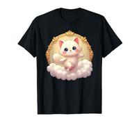 Ama a tu Gato - Gatos en Las Nubes Lindo Kawaii Gráfico Camiseta gráfica económica