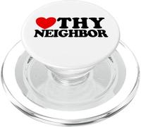 Ama a tu prójimo fe Cristiana Creyente Jesús PopSockets PopGrip para MagSafe