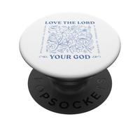 Ama al Señor tu Dios con Todo tu corazón Lucas 10:27 PopSockets PopGrip Adhesivo
