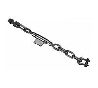 Ama Cadena de embridamiento de 2 + 2 eslabones para enganche de tres puntos - Compatible con Landini 6500, longitud mínima 515 mm, rosca métrica M16 x 2 mm