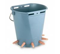 Ama Cubo de lactancia corderos de 8 litros: Cubo de lactancia corderos 6 tetinas, Peso 0,81 kg