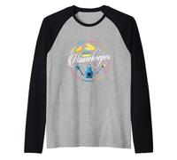 Ama de llaves Limpieza Valiente Orgulloso Sin miedo Fiable Leal Camiseta Manga Raglan