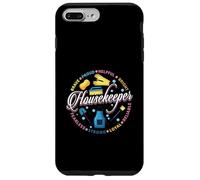 Ama de llaves Limpieza Valiente Orgulloso Sin miedo Fiable Leal Carcasa para iPhone 7 Plus/8 Plus
