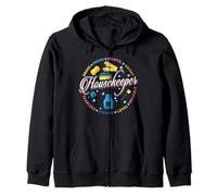 Ama de llaves Limpieza Valiente Orgulloso Sin miedo Fiable Leal Sudadera con Capucha