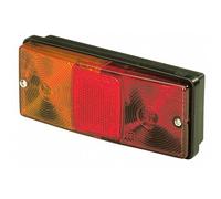 Ama Faro trasero izquierdo y derecho: halógeno, 160 x 59,5 x 68 mm, cuatro funciones luminosas, incluye pasacables, 2 unidades, 4000K Cool White, 6500K Bright White