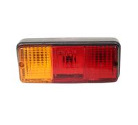 Ama Imel Luz Trasera Izquierda del Tractor: Luz halógena, Dimensiones 160x70x70 mm, 4 Funciones de luz, Made in Italy