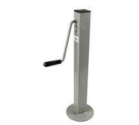 Ama Servorudder: Servorudder para remolques agrícolas, Gris, Carrera del Tornillo 300 mm, Manivela en la Parte Superior