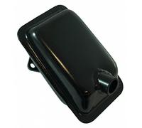 Ama Silenciador tractor: silenciador con distancia entre ejes 56 mm, altura 120 mm, diámetro 28 mm, adaptable a Lombardini IM490, LDA 400, 3 LD 490