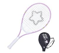 AMA SPORT - AT-BP25 - Raqueta de Tenis Infantil Rosa - 25 Pulgadas (63,5 cm) - con Funda de Hombro - Ergonómica - Raqueta Junior para Principiantes - 6-8 años