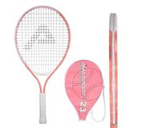 AMA SPORT - AT-X-Fen23-2029C - Raqueta de Tenis Junior Rosa 23 Pulgadas - para niños de 6-8 años - Raqueta para Principiantes - Ligera y fácil de Usar