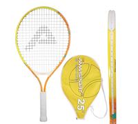 AMA SPORT - AT-X-Orange25-102C - Raqueta de Tenis Junior Naranja 25 Pulgadas - Ergonómica - para niños de 9-12 años - Principiantes - Ligera y Robusta