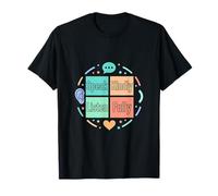 Amable Comunicación Habla Escuchar Diseño de Conciencia Camiseta