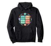 Amable Comunicación Habla Escuchar Diseño de Conciencia Sudadera con Capucha