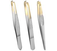 Amabro Pinzas De 3 Piezas, Tweezers Pinzas Cejas Profesional Pinzas Depilar Profesionales Pinza Depilar Pinzas Depilar Beter De Depilación Facial Profesional Para Mujeres Y Hombres