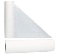 AmaCasa Camino de Mesa Blanco | No Teijdo | Correa de Mesa, Cinta de Mesa | No Teijda | Boda, Comunión, Celebraciones | (Blanco, 30cm/25m)
