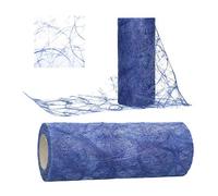 AmaCasa - Camino de Mesa Casaweb 20 cm/25 m Camino de Mesa Boda comunión Azul Oscuro