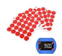 Amacoam Lunares Adhesivo Cintas, 100 Pcs cinta puntos Adhesivo Redondo 15mm, Autoadhesivo Puntos Adhesivo, Adhesivo Doble Cara Redondo para Bricolaje, Manualidades para Oficina Casa Escuela