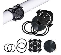 Amacoam Soporte bicicleta compatible con Garmin GPS Base de Adaptador Bicicleta Plástico Duradero para Bicicleta de Montaje de Extensión para Computadora soporte de manillar para Garmin Edge