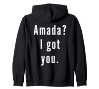 Amada? Te tengo. Sudadera con Capucha