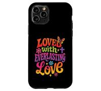 Amado con Amor Eterno Dios Jesús Fe Cristiana Carcasa para iPhone 11 Pro