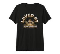 Amado por Jesucristo Dios es Gran oración en la Iglesia Camiseta Premium