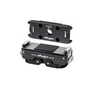 AMAGISN Magnetic Quick Release Kit Adapter Mount with 2-Prong & 1/4 Thread Camera Quick Release Base for Hero 12/11/10/9/8