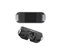 AMAGISN Soporte Magnético Bidireccional de Liberación Rápida para / para Osmo Action 6 Base Adaptadora Accesorios de Interfaz de Doble Garra