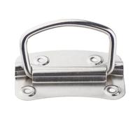 Amagogo 1 Pieza Manija Tipo Anillo para Empotrable de Acero Inoxidable Resistente Manija Reforzada para Puerta de Gabinete Cajón Taquilla Escotilla, 4 Piezas