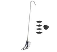 Amagogo 1 Pieza Separador de Zapatos Multifuncional para Ensanchar Calzado Adaptador Metálico para Botas y Tacones Herramienta de Aluminio Adecuado para Zapatos en Casa Talla Única, Horma De Bota