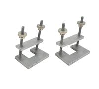 Amagogo 2 abrazaderas de cuña para bloque de esquina de violín, herramientas de luthier, herramientas de encolado, fijación profesional, para hacer violines,