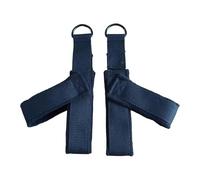 Amagogo 2 Correas de Pilates de Doble Lazo para Reformer, Acolchadas, para Gimnasio, para Principiantes, Fitness, multifuncionales, cómodas, con Anillas en D